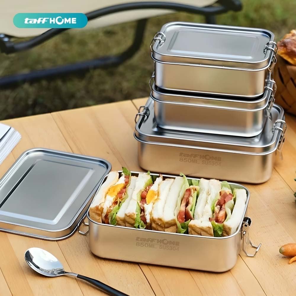 Lunch Box stainless steel leak-proof 1 L